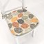 Oblý podsedák PML-072 Podzimní listy na krémovém - 39x37x3 cm - Biante.cz