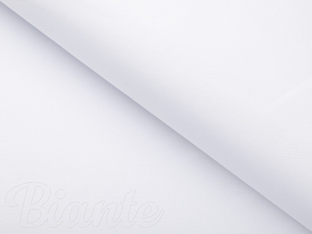Teflonová látka na ubrusy TF-068 Bílá bez vzoru - šířka 150 cm a 160 cm - Biante.cz