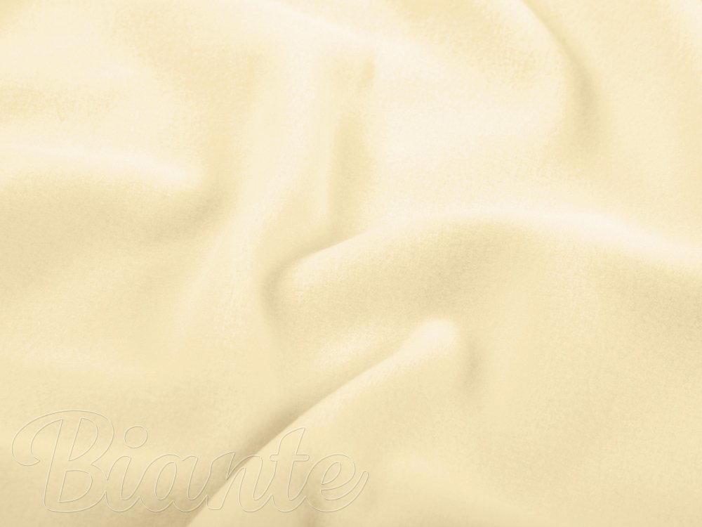 Polar fleece antipilling PF-007 Vanilkový – metráž š. 150 cm - detail 6 - Biante.cz