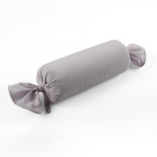 Sametový polštář válec bonbon Velvet Brick SVB-205 Šedý - Biante.cz Sametový polštář válec bonbon Velvet Brick SVB-205 Šedý - Biante.cz