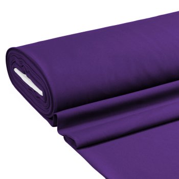 Dekorační jednobarevná látka Rongo RG-082 Tmavě fialová - šířka 150 cm - detail 1 - Biante.cz