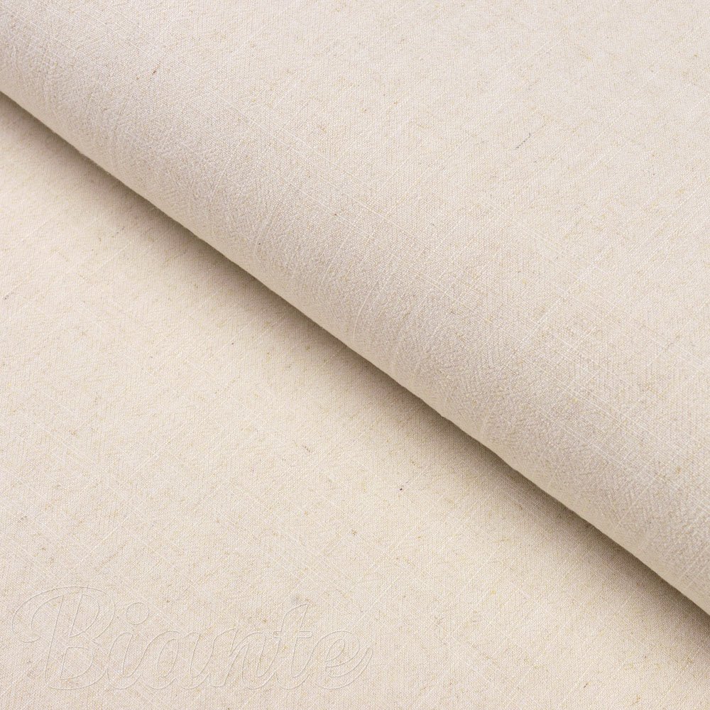 Lněná látka LEN-012 Přírodní režná - metráž šířka 140 cm - detail 2 - Biante.cz