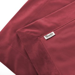 Zamatový prehoz/behúň na posteľ Velvet Prémium SVP-050 Vínovo červený - detail 1 - Biante.sk