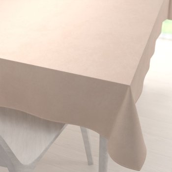 Sametový obdélníkový ubrus Velvet Premium SVP-020 Béžový - Biante.cz