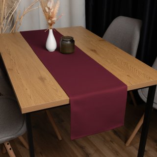 Dekorační běhoun na stůl BKU-115 Burgundský vínový - detail 1 - Biante.cz