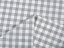 Dekorační látka Rebeka RE-019 Šedo-bílá kostka střední - šířka 140 cm - detail 3 - Biante.cz