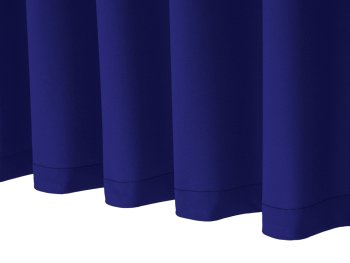 Dekorační závěs na míru Rongo RG-078 Královská modrá - detail 1 - Biante.cz