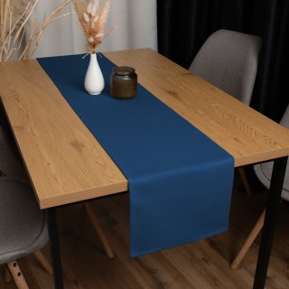 Dekorační běhoun na stůl BKU-117 Námořnický modrý - detail 1 - Biante.cz