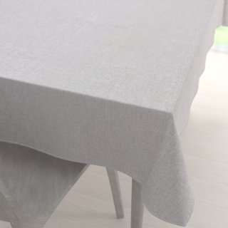 Dekorační obdélníkový ubrus BKW-206 Světle šedobéžový žíhaný - Biante.cz