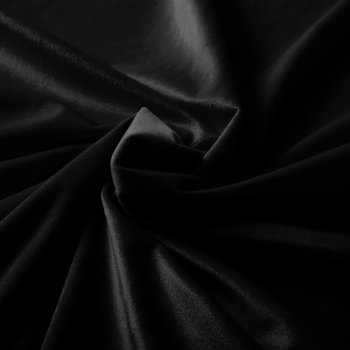 Sametová látka Velvet Premium SVP-041 Černá - šířka 280 cm - detail 1 - Biante.cz