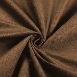 Potahová látka/imitace broušené kůže Alcantara ALC-022 Hnědá - šířka 145 cm