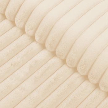 Plyš/umělá kožešina PL-009 Světle béžová - šířka 150 cm - Biante.cz