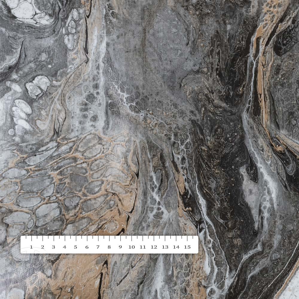 PVC obrus Sivo-béžový mramor PV-062 - metráž š. 140 cm - detail 3 - Biante.sk