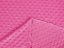 Dětská látka Minky 3D puntíky MKP-020 Růžovo fialová - šířka 150 cm - detail 3 - Biante.cz