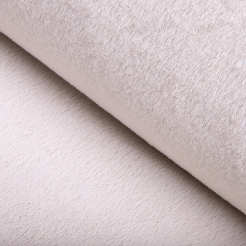 Plyš/umělá kožešina PL-003 Světle béžový melír - šířka 150 cm - detail 3 - Biante.cz