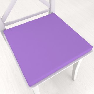 Štvorcový podsedák Rongo RG-038 Svetlo fialový - 38x38x3 cm - Biante.sk