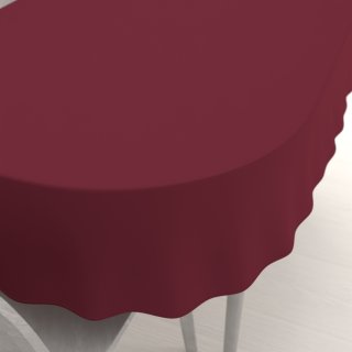 Dekorační oválný ubrus Rongo RG-044 Tmavě bordó - Biante.cz