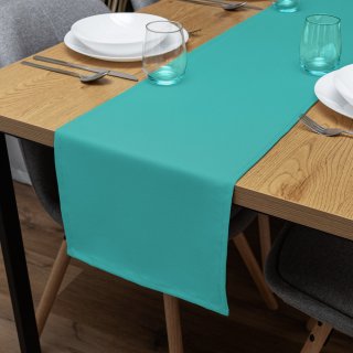 Dekorační běhoun na stůl Rongo RG-020 Tyrkysový - Biante.cz