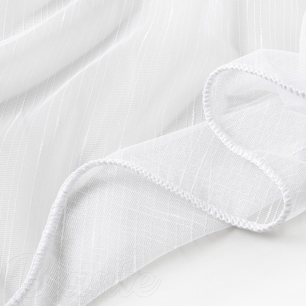 Záclona bílá s olůvkem vzor Prší - ZAC-023 výška 160 cm a 330 cm - detail 8 - Biante.cz