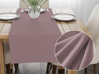 Sametový běhoun na stůl Velvet Premium SVP-002 Starorůžový - Biante.cz Sametový běhoun na stůl Velvet Premium SVP-002 Starorůžový - Biante.cz