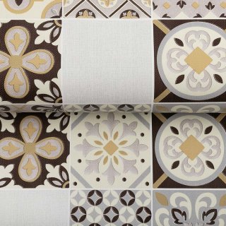 PVC obrus Hnedo-sivofialové Maroko PV-091 - metráž š. 140 cm - detail 1 - Biante.sk PVC obrus Hnedo-sivofialové Maroko PV-091 - metráž š. 140 cm - detail 1 - Biante.sk