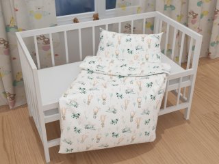 Dětské bavlněné povlečení do postýlky Sandra SA-457 Lišky v letadýlkách na bílém - detail 1 - Biante.cz Dětské bavlněné povlečení do postýlky Sandra SA-457 Lišky v letadýlkách na bílém - detail 1 - Biante.cz