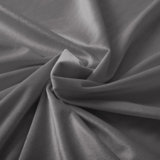 Sametová látka Velvet Premium SVP-017 Tmavě šedá - šířka 145 cm a 280 cm - detail 1 - Biante.cz