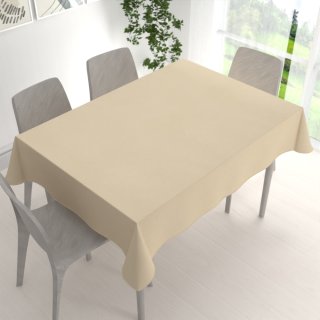 Dekorační obdélníkový ubrus BKU-108 Krémově béžový - detail 1 - Biante.cz Dekorační obdélníkový ubrus BKU-108 Krémově béžový - detail 1 - Biante.cz