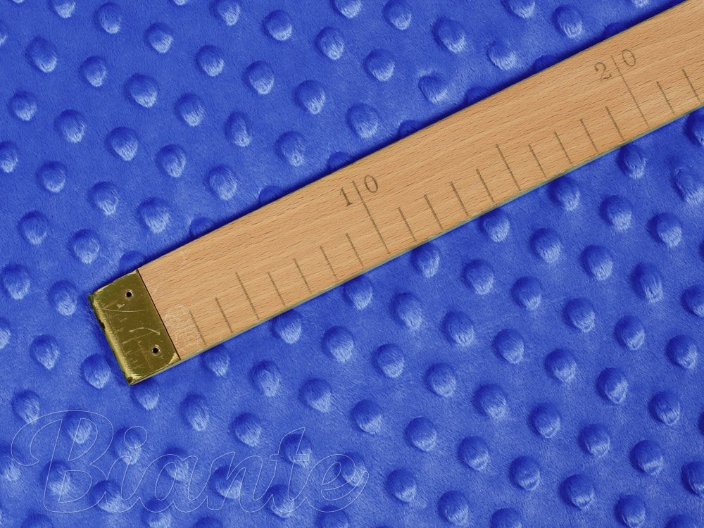 Dětská látka Minky 3D puntíky MKP-001 Modrá - šířka 150 cm - detail 5 - Biante.cz Dětská látka Minky 3D puntíky MKP-001 Modrá - šířka 150 cm - detail 5 - Biante.cz