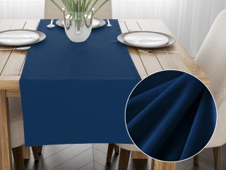 Zamatový behúň na stôl Velvet Prémium SVP-036 Námornícka modrá - Biante.sk Zamatový behúň na stôl Velvet Prémium SVP-036 Námornícka modrá - Biante.sk