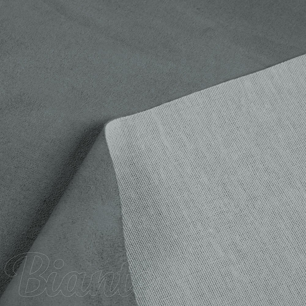 Potahová látka/imitace broušené kůže Alcantara ALC-019 Antracitově šedá - šířka 145 cm - detail 5 - Biante.cz