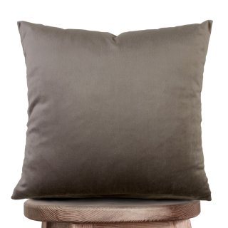 Mikroplyšová obliečka na vankúš MIS-013 Sivohnedá 40x40 cm - SKLADOM - Biante.sk Mikroplyšová obliečka na vankúš MIS-013 Sivohnedá 40x40 cm - SKLADOM - Biante.sk