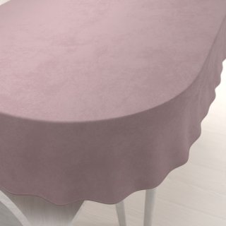 Sametový oválný ubrus Velvet Premium SVP-031 Tmavě starorůžový - Biante.cz