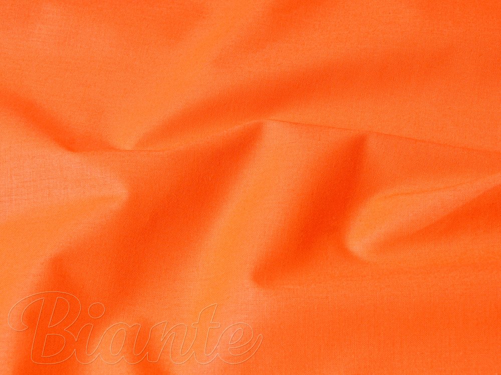 Bavlněná látka/plátno Moni MO-034 Sytě oranžová - šířka 280 cm - detail 2 - Biante.cz