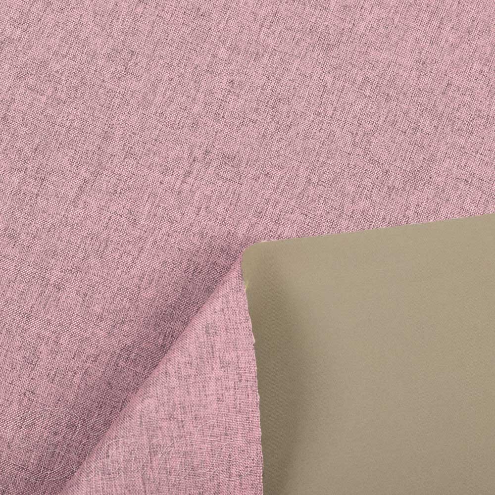 100% zatemňovací látka Blackout BKW-253 Starorůžová žíhaná - šířka 280 cm - detail 5 - Biante.cz