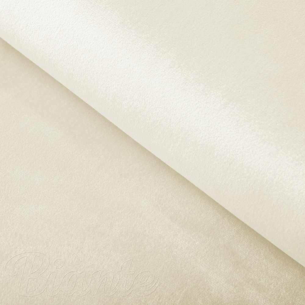 Sametová látka Velvet Premium SVP-003 Smetanová - šířka 280 cm - Biante.cz