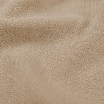 Lněná látka LEN-026 Pudrově béžová - metráž šířka 140 cm - detail 1 - Biante.cz