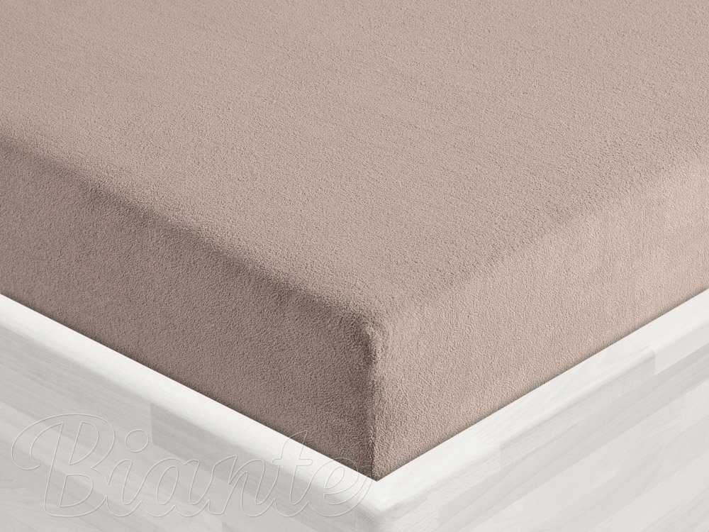 Dětské froté napínací prostěradlo do postýlky FR-027 Šedohnědé - detail 1 - Biante.cz Dětské froté napínací prostěradlo do postýlky FR-027 Šedohnědé - detail 1 - Biante.cz