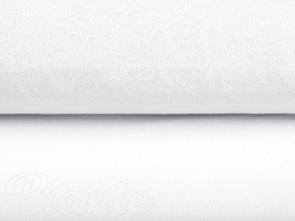 Plyš/umělá kožešina PL-001 Bílá - šířka 150 cm - detail 5 - Biante.cz Plyš/umělá kožešina PL-001 Bílá - šířka 150 cm - detail 5 - Biante.cz