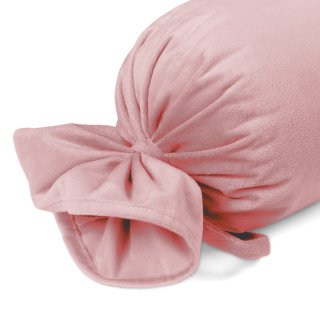 Zamatový vankúš valec bonbon Velvet Prémium SVP-033 Staroružový - detail 1 - Biante.sk Zamatový vankúš valec bonbon Velvet Prémium SVP-033 Staroružový - detail 1 - Biante.sk