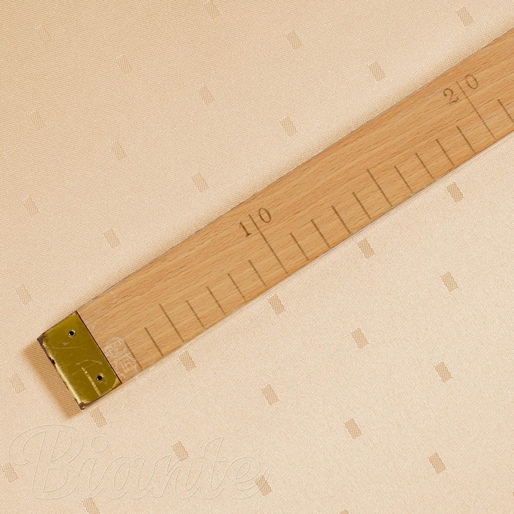 Teflonová látka na ubrusy TF-085 Obdélníčky na béžovém - šířka 160 cm - detail 5 - Biante.cz