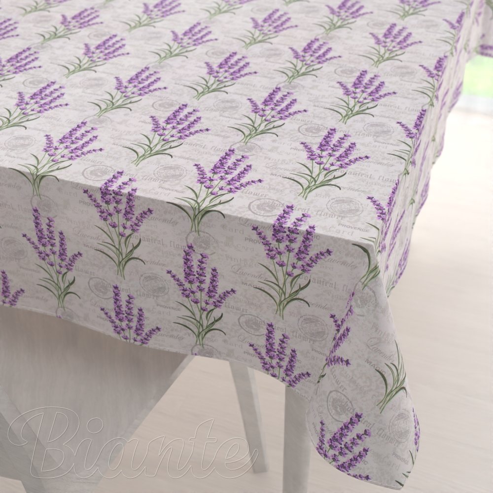 Dekorační obdélníkový ubrus PML-033 Provence levandule - Biante.cz