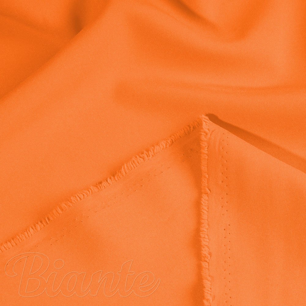 Dekorační jednobarevná látka Rongo RG-035 Oranžová - šířka 150 cm - detail 2 - Biante.cz