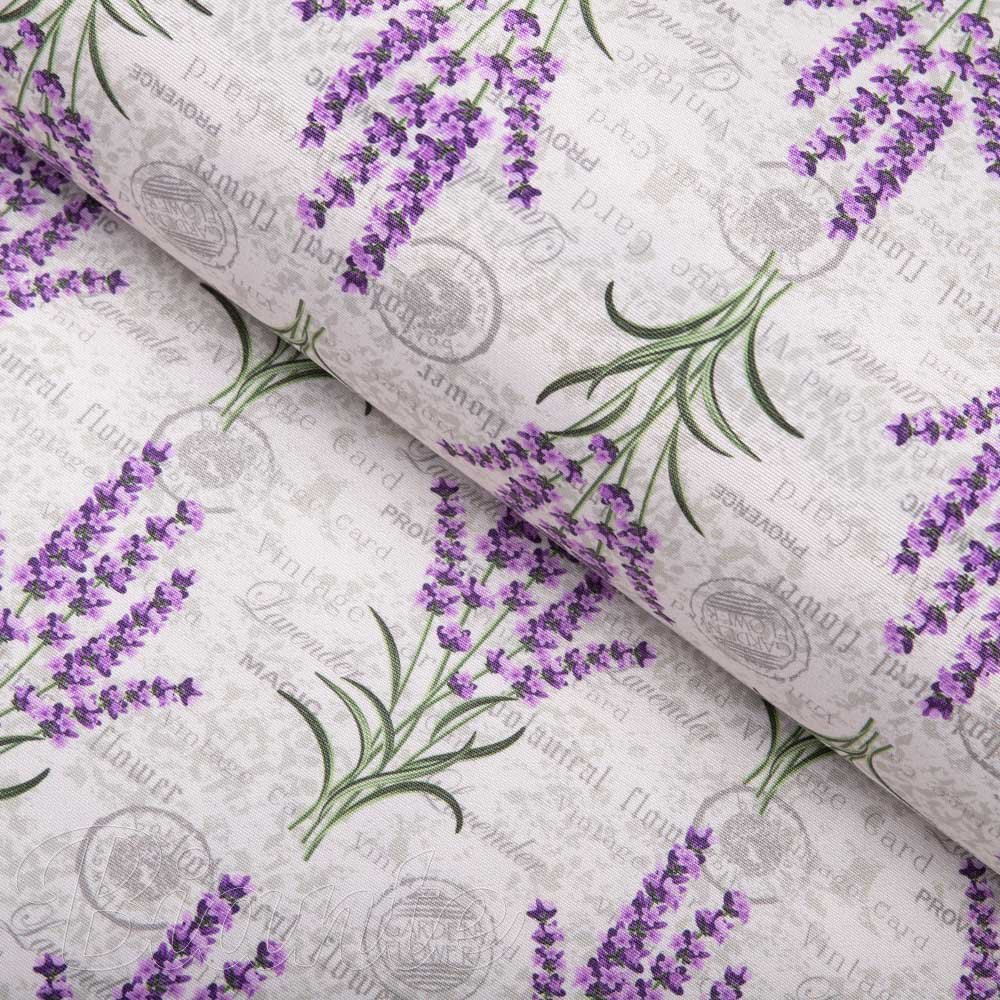 Dekorační látka PML-033 Provence levandule - šířka 150 cm - Biante.cz