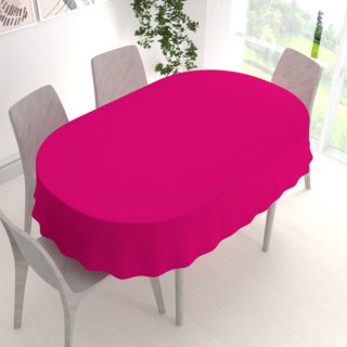 Dekorační oválný ubrus Rongo RG-096 Fuchsiový - detail 1 - Biante.cz