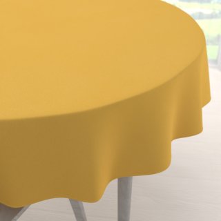 Dekorační kulatý ubrus BKU-109 Hořčicový - Biante.cz