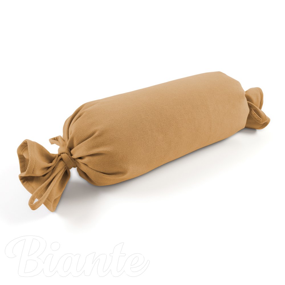 Vankúš valec bonbon Velur VLR-007 Horčicovo béžový - Biante.sk
