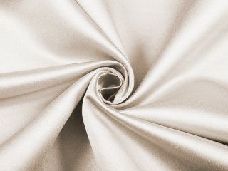 Látka polyesterový satén LUX-032 Krémová - šířka 150 cm - detail 1 - Biante.cz Látka polyesterový satén LUX-032 Krémová - šířka 150 cm - detail 1 - Biante.cz