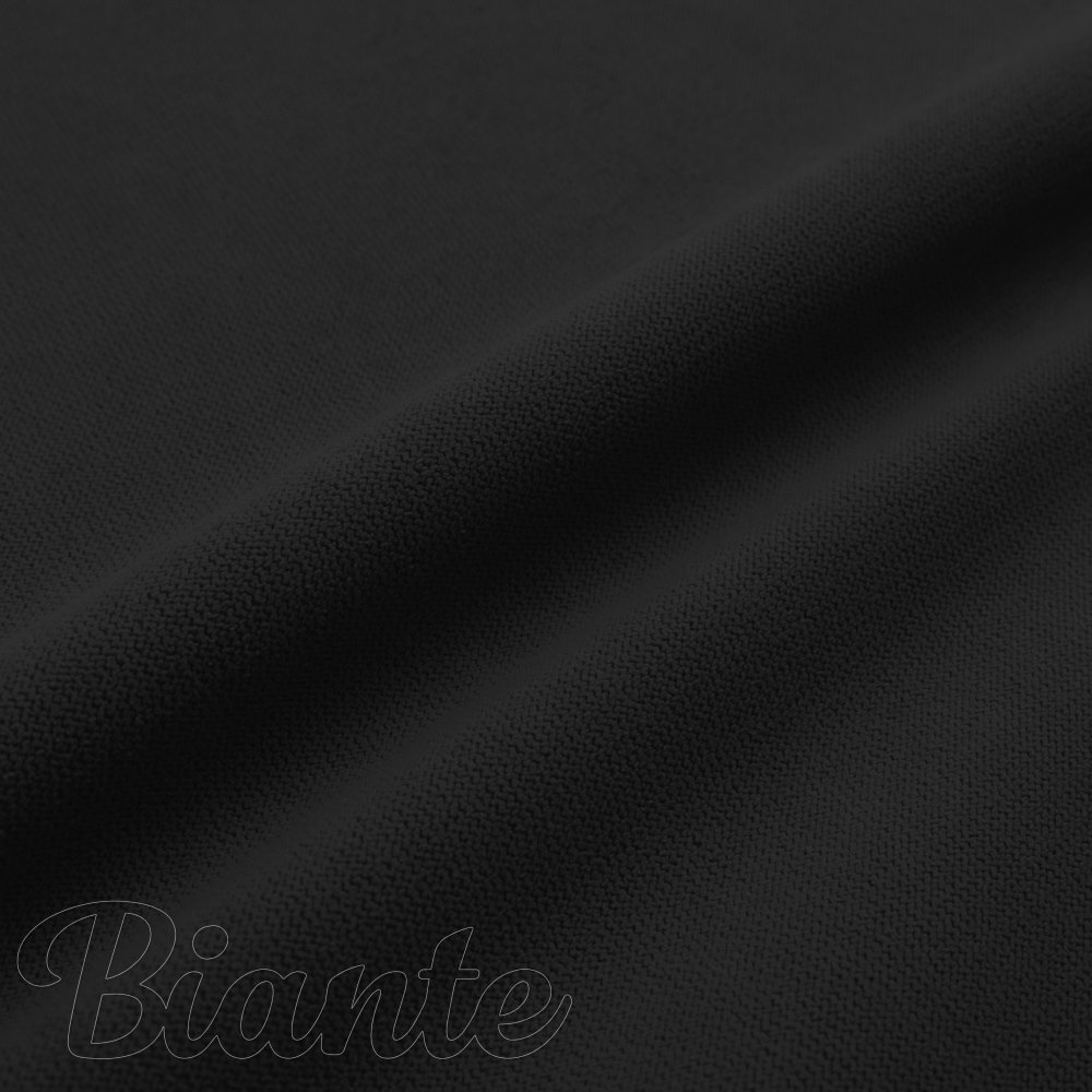 Potahová/dekorační látka Velur VLR-004 Černá - šířka 145 cm - detail 6 - Biante.cz