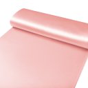 Látka polyesterový satén LUX-061 Světle korálově růžová - šířka 150 cm - detail 3 - Biante.cz